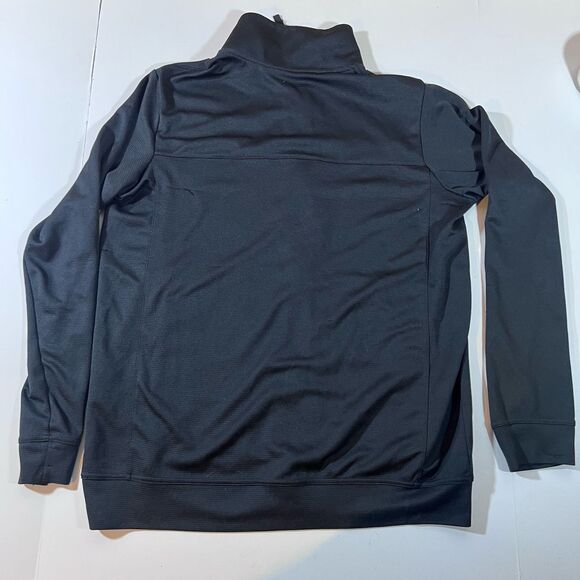 Nike Dri Fit Black Full Zip Warm up Jacket Track Jacket Men's Medium AT3220-010 - Picture 7 of 7